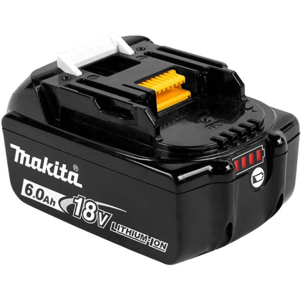 Аккумулятор BL1860B Makita 632F69-8 (18V; 6Ah; Li-Ion) с индикацией .